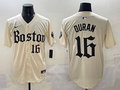 Men's Boston Red Sox Jarren Duran Cream Replica Player Jersey
