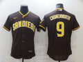 Men's San Diego Padres Jake Cronenworth Brown Stitched Jersey
