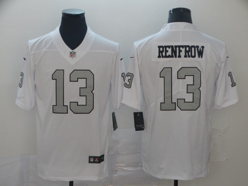 Men's Las Vegas Raiders Hunter Renfrow White Game Player Jersey