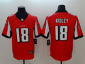 Men's Atlanta Falcons Calvin Ridley Red Game Jersey