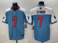 Men's Houston Texans C.J. Stroud Light Blue Game Jersey