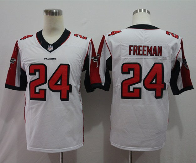 Men's Atlanta Falcons Devonta Freeman White Game Jersey