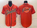 Men's San Francisco Giants Orange Replica Team Jersey1