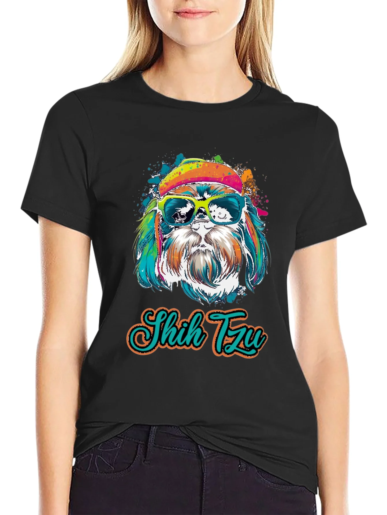 Cool Shih Tzu Graphic Tee - Trendy Dog Lover Shirt