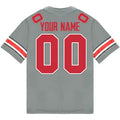 Custom Ohio States Buckeyes Jersey - Grey