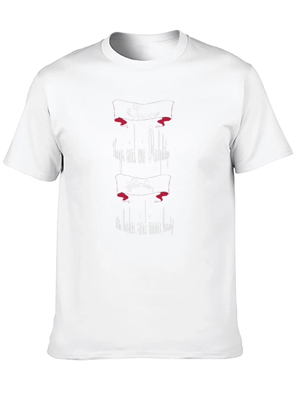 Humorous German T-Shirt: Always Parked Spots