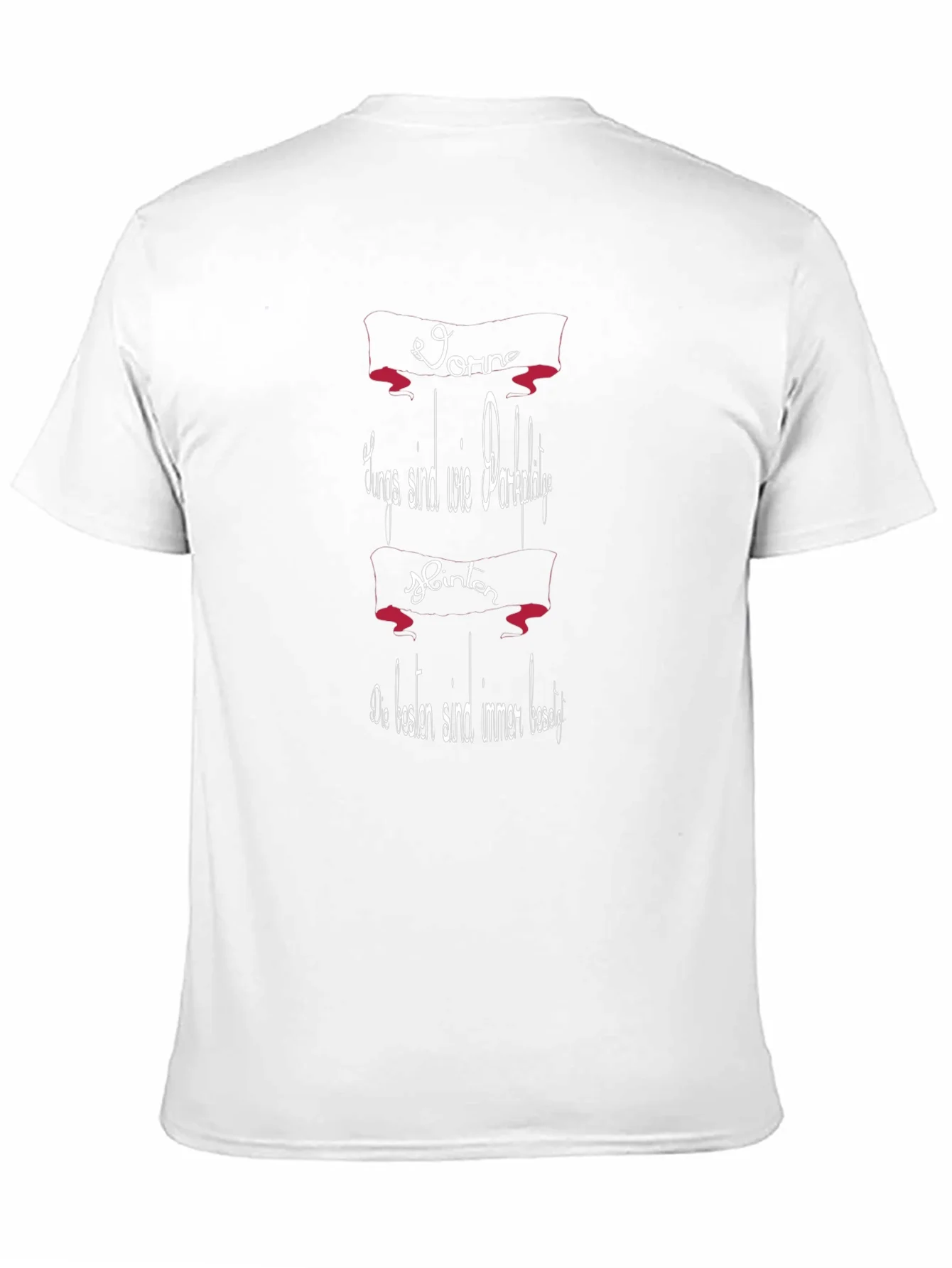 Humorous German T-Shirt: Always Parked Spots