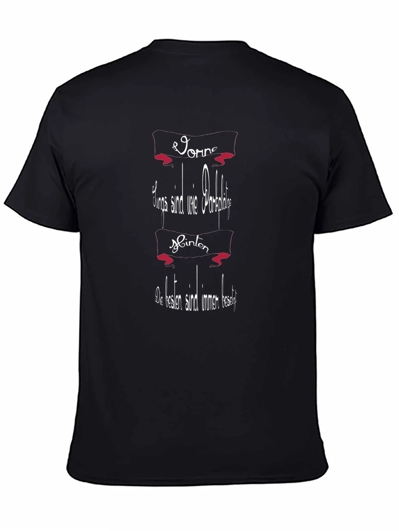 Humorous German T-Shirt: Always Parked Spots