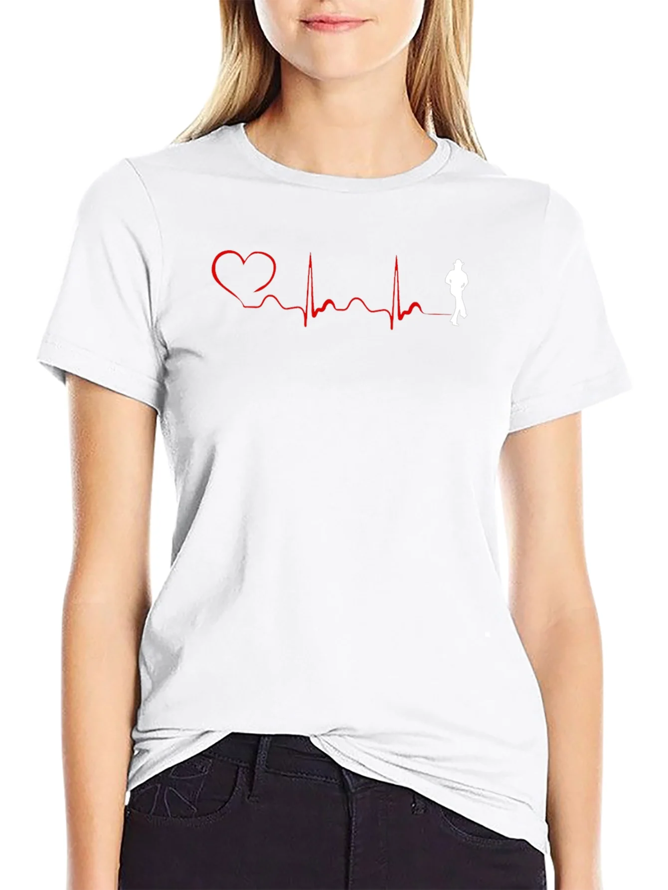 Heartbeat Dance Black T-Shirt