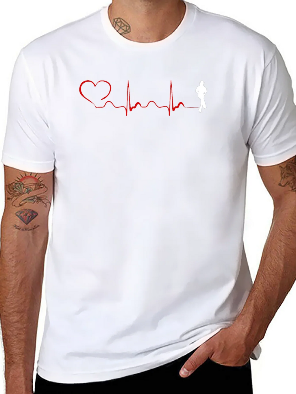 Heartbeat Dance Black T-Shirt