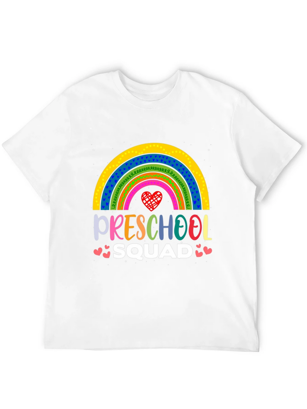 Preschool Squad Rainbow T-Shirt