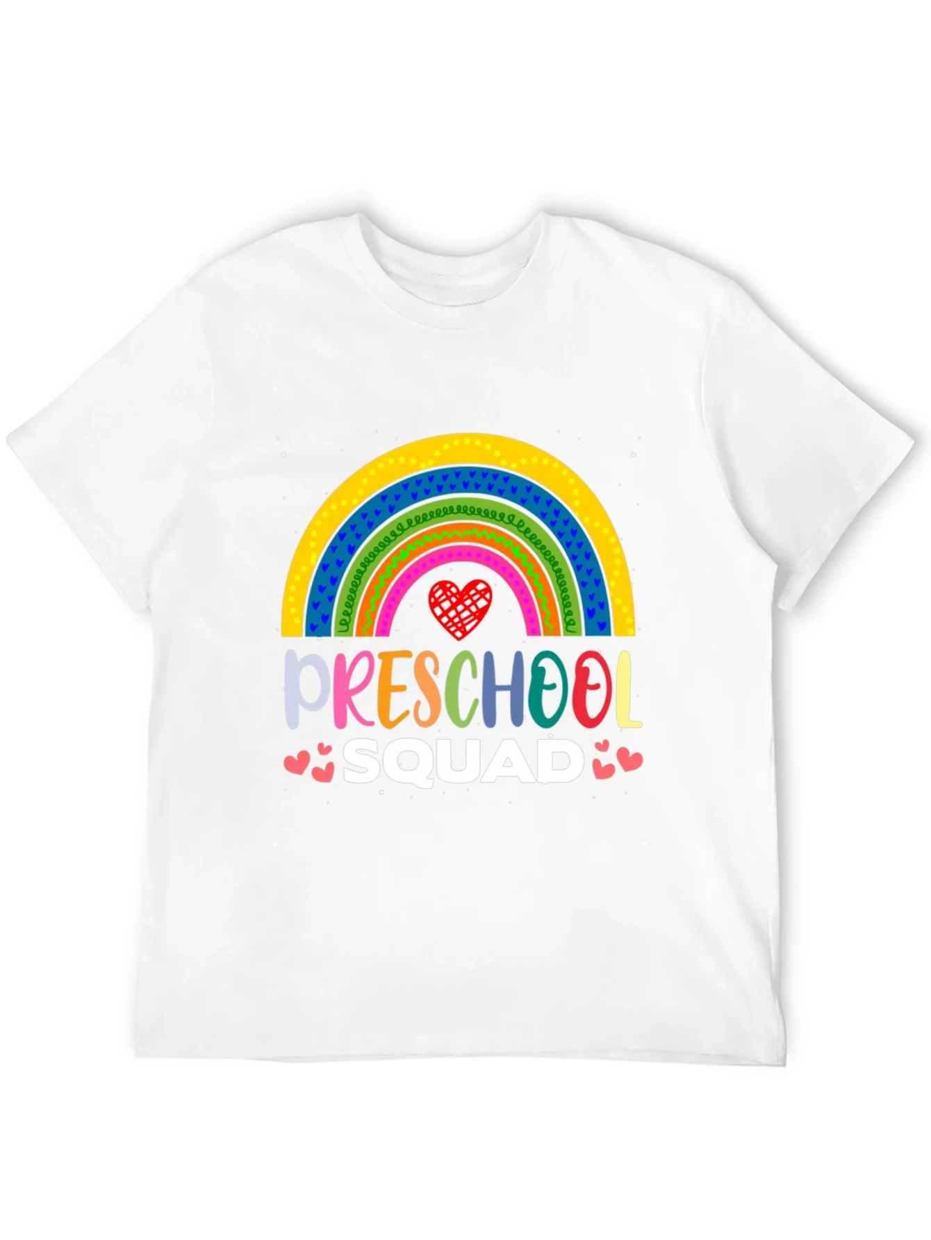 Preschool Squad Rainbow T-Shirt
