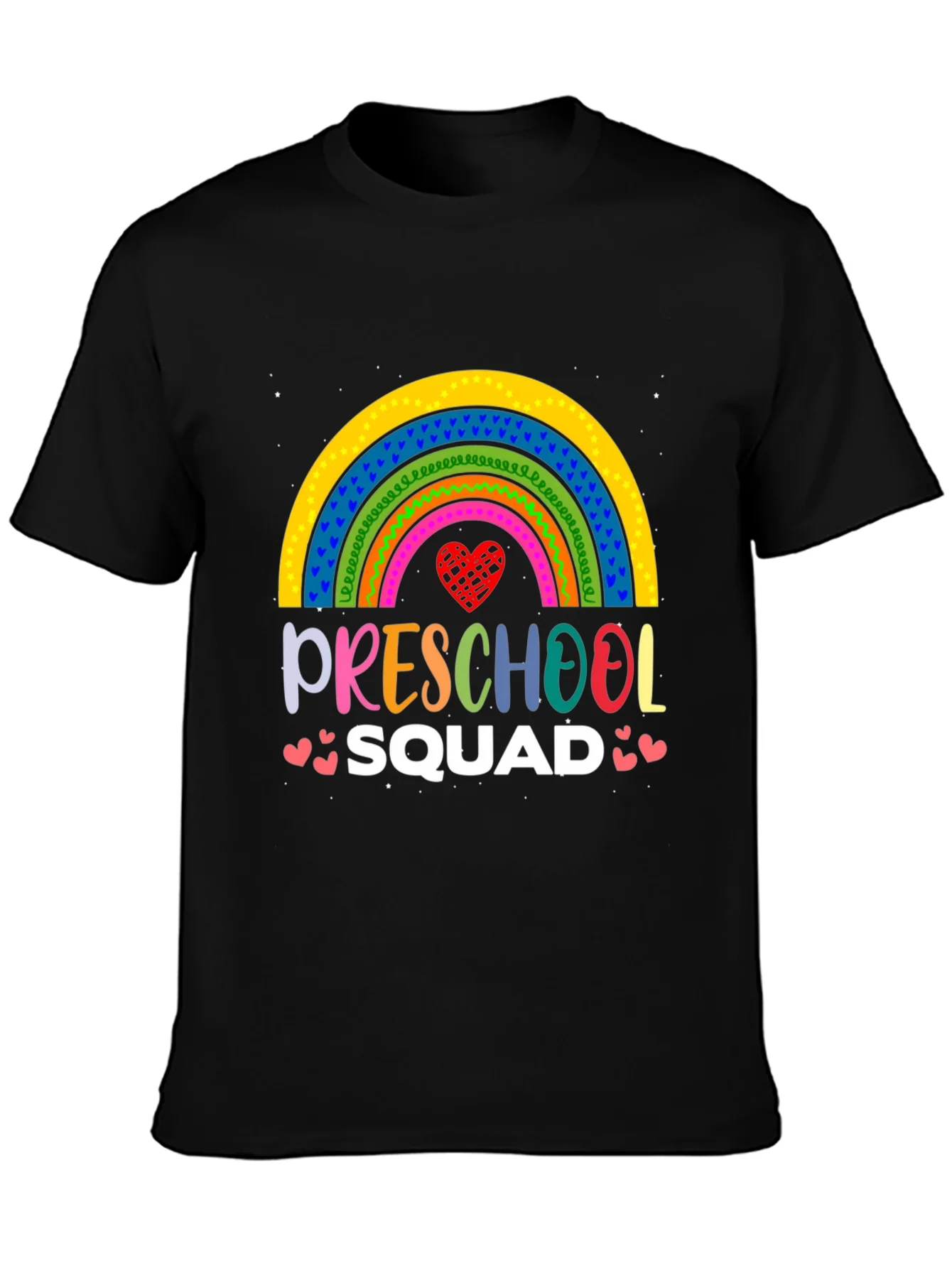 Preschool Squad Rainbow T-Shirt