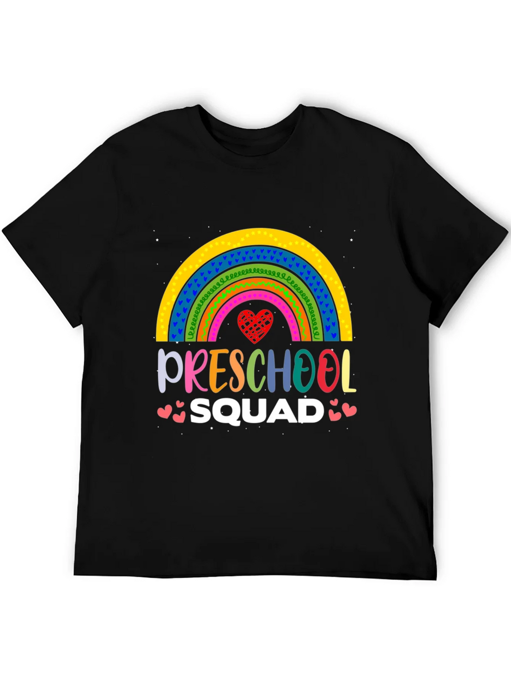 Preschool Squad Rainbow T-Shirt