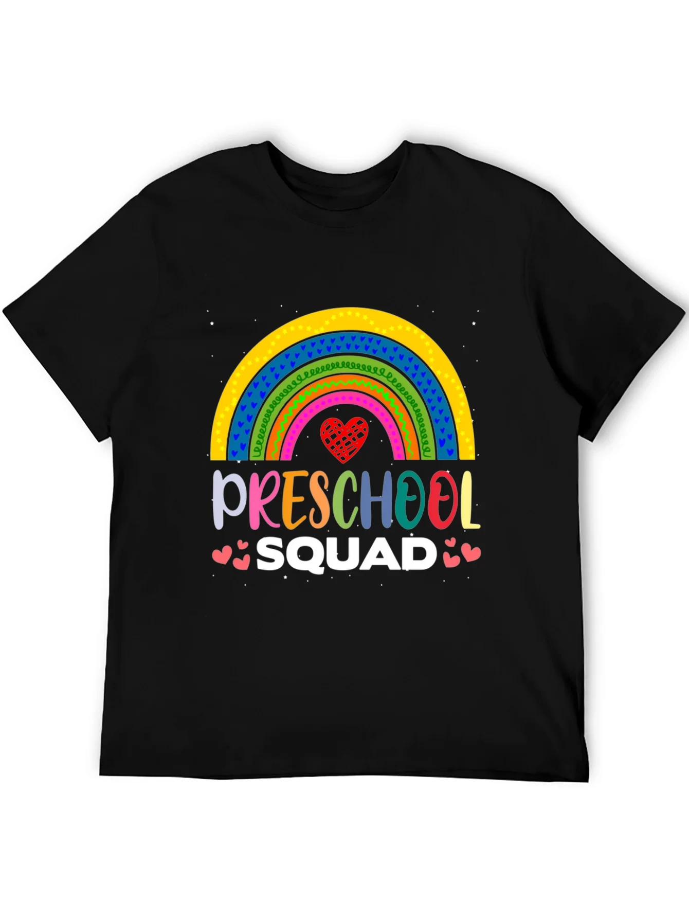 Preschool Squad Rainbow T-Shirt