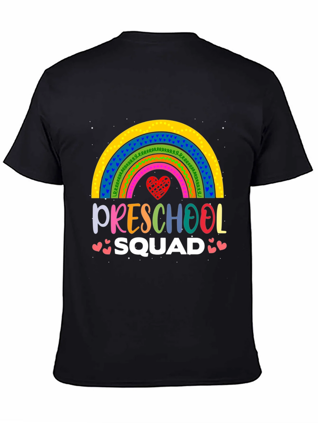 Preschool Squad Rainbow T-Shirt