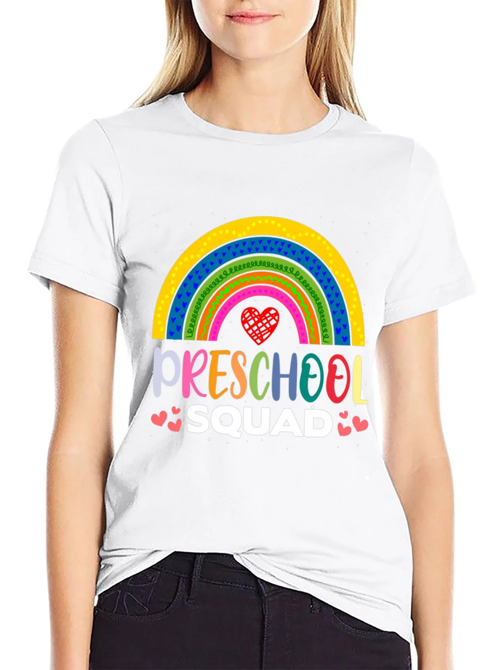 Preschool Squad Rainbow T-Shirt