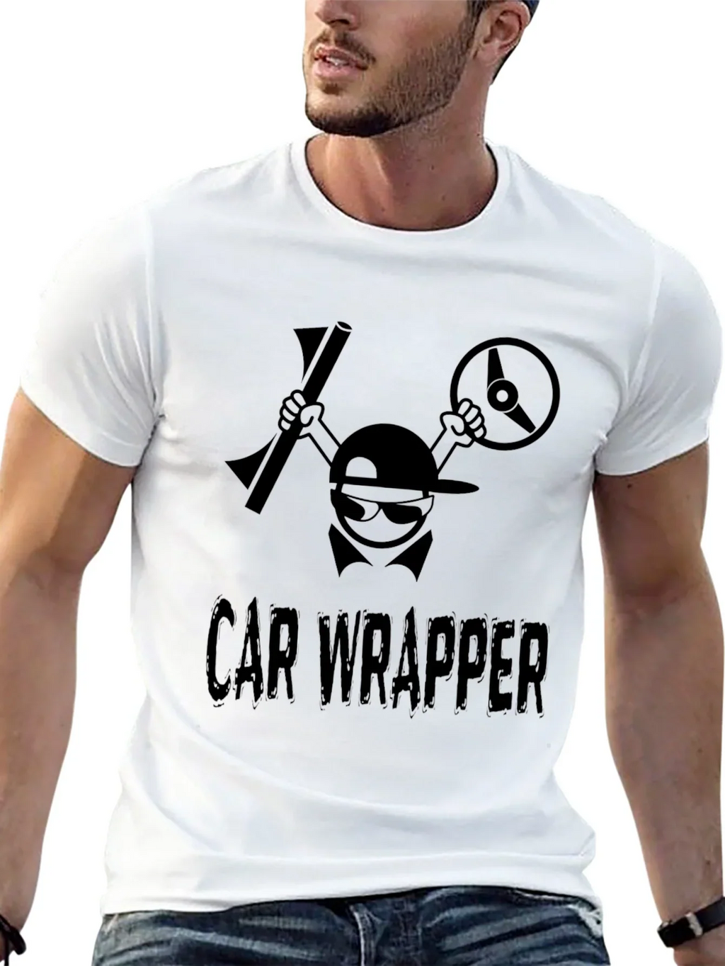 Car Wrapper Graphic Tee