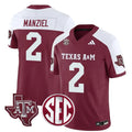 Johnny Manziel Texas A&M Aggies Football Alternate Jersey  Maroon