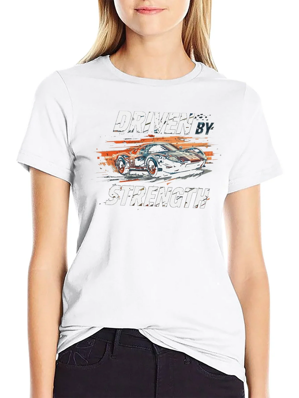 Driven By Strength Graphic T-Shirt