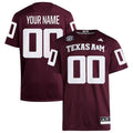 Custom Texas A&M Aggies Jersey - Maroon