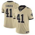 Alvin Kamara New Orleans Saints Gameday Golds Alternate Jersey - Gold