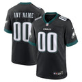 Custom Philadelphia Eagles Jersey - Black