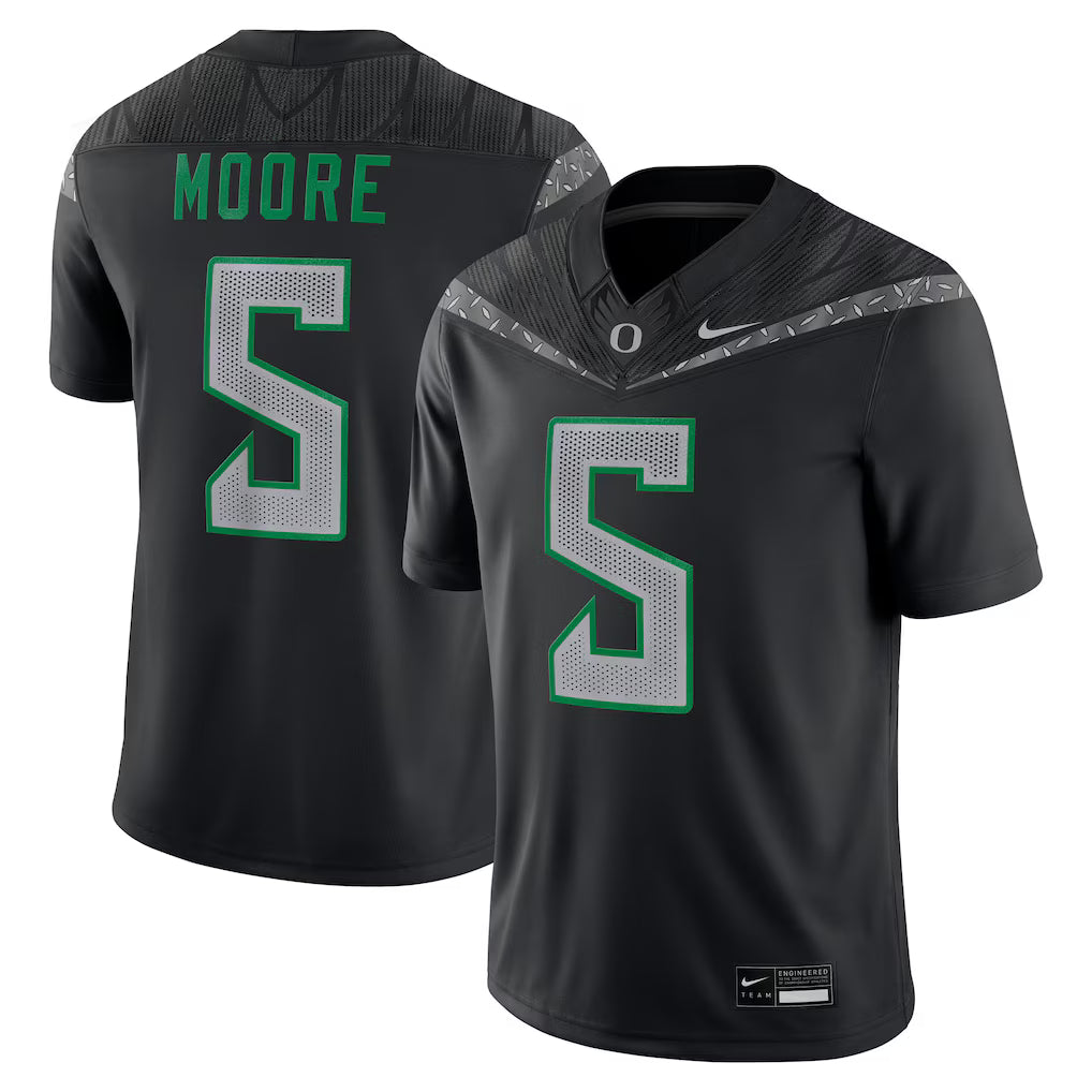 Dante Moore Oregon Ducks Alumni Jersey - Black