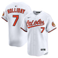Jackson Holliday Baltimore Orioles Home Jersey - White
