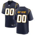 Custom Los Angeles Chargers Jersey - Navy