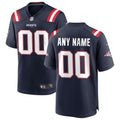 Custom New England Patriots Jersey - Navy