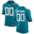 Custom Jacksonville Jaguars Jersey - Teal
