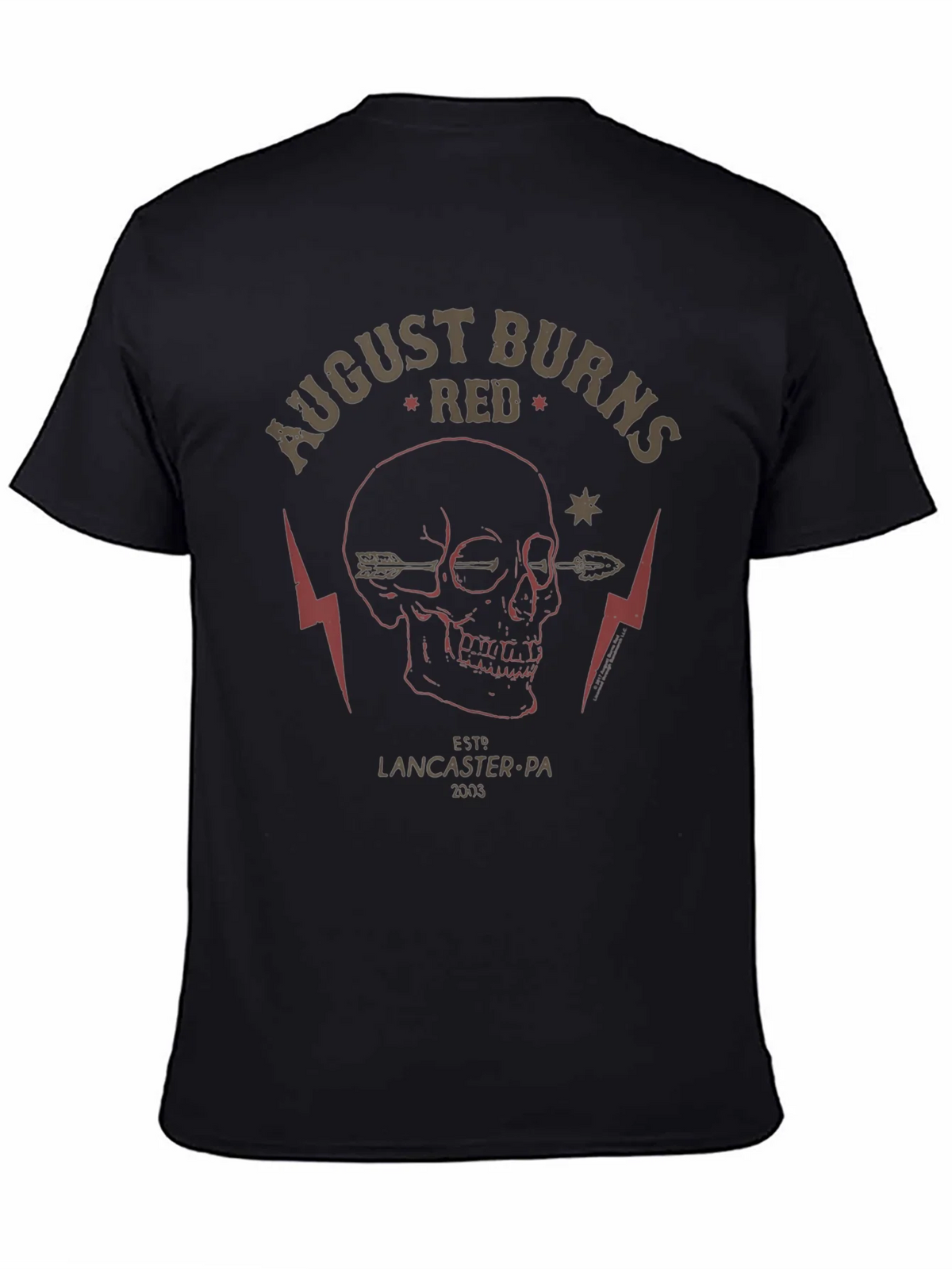 August Burns Red Skull Graphic T-Shirt