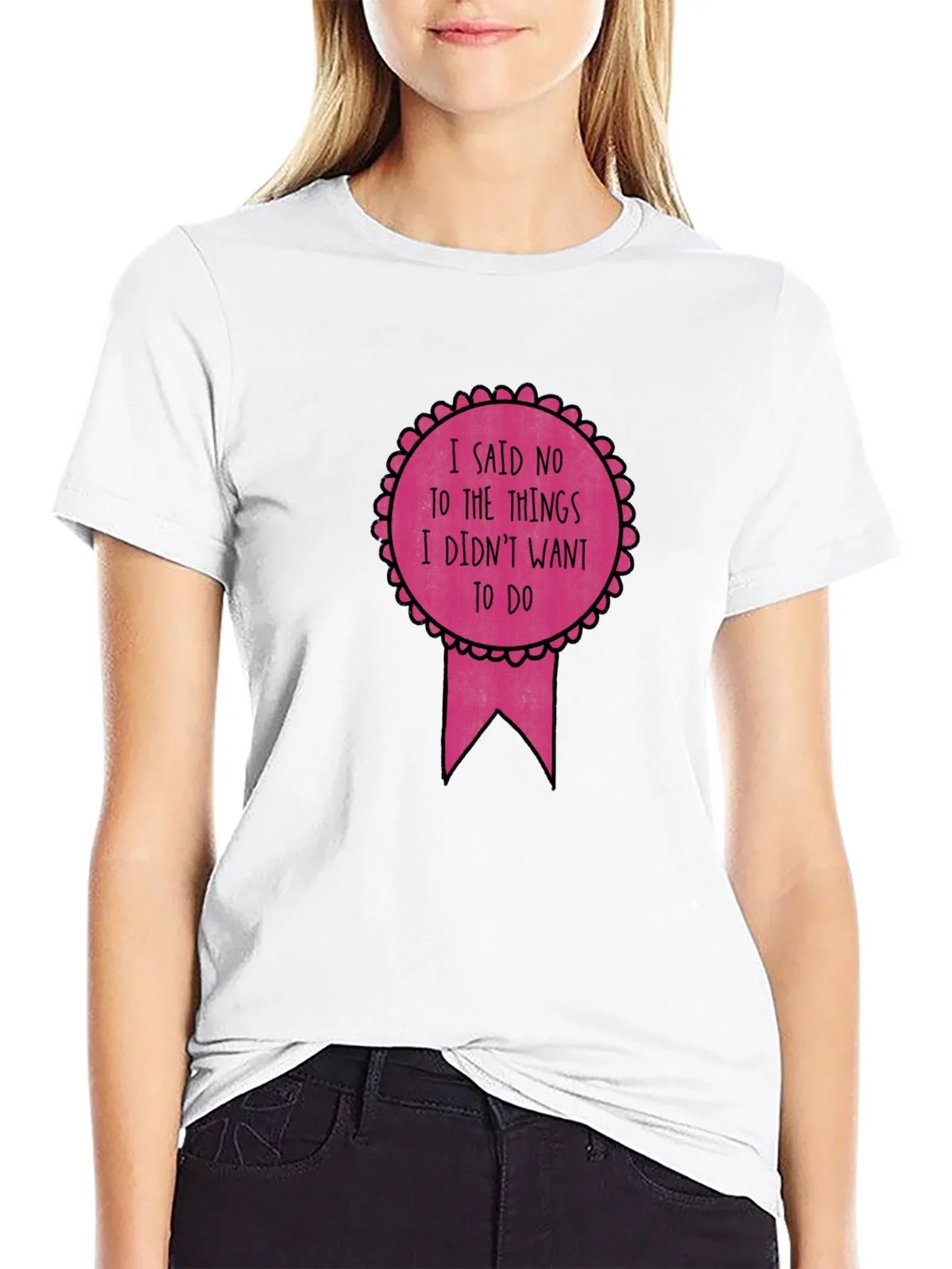 Funny Sarcastic Award Ribbon Graphic Tee