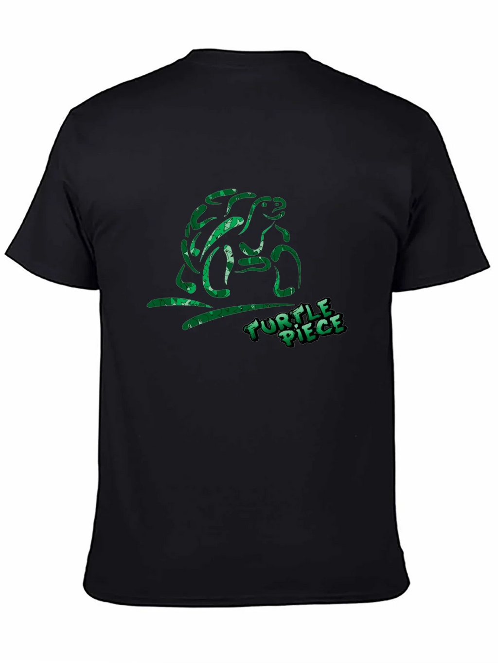 Turtle Piece T-Shirt - Green Design