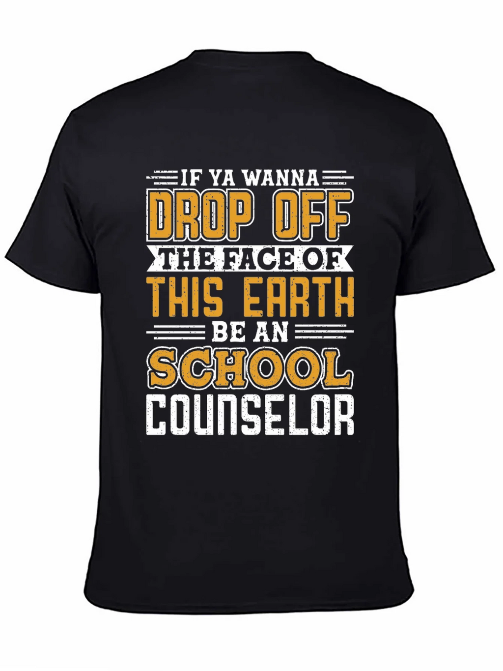 School Counselor Graphic Tee - Funny Quote
