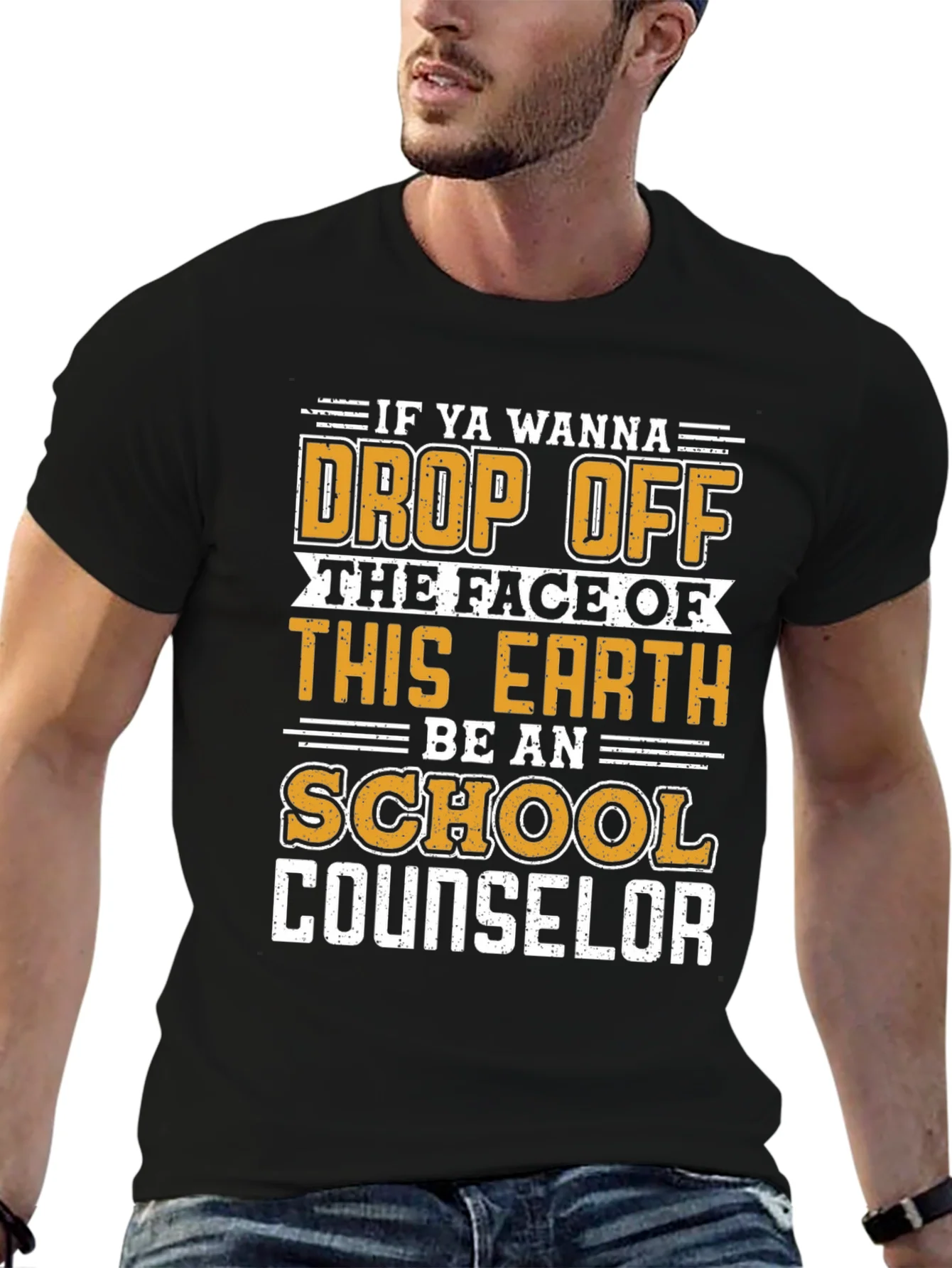 School Counselor Graphic Tee - Funny Quote