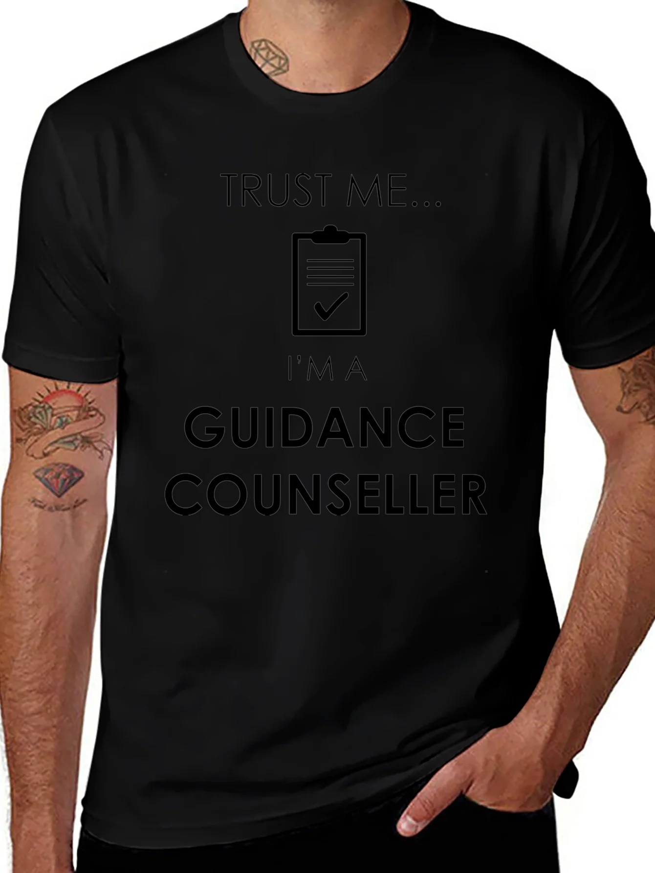 Trust Me Im A Guidance Counselor Graphic T-Shirt