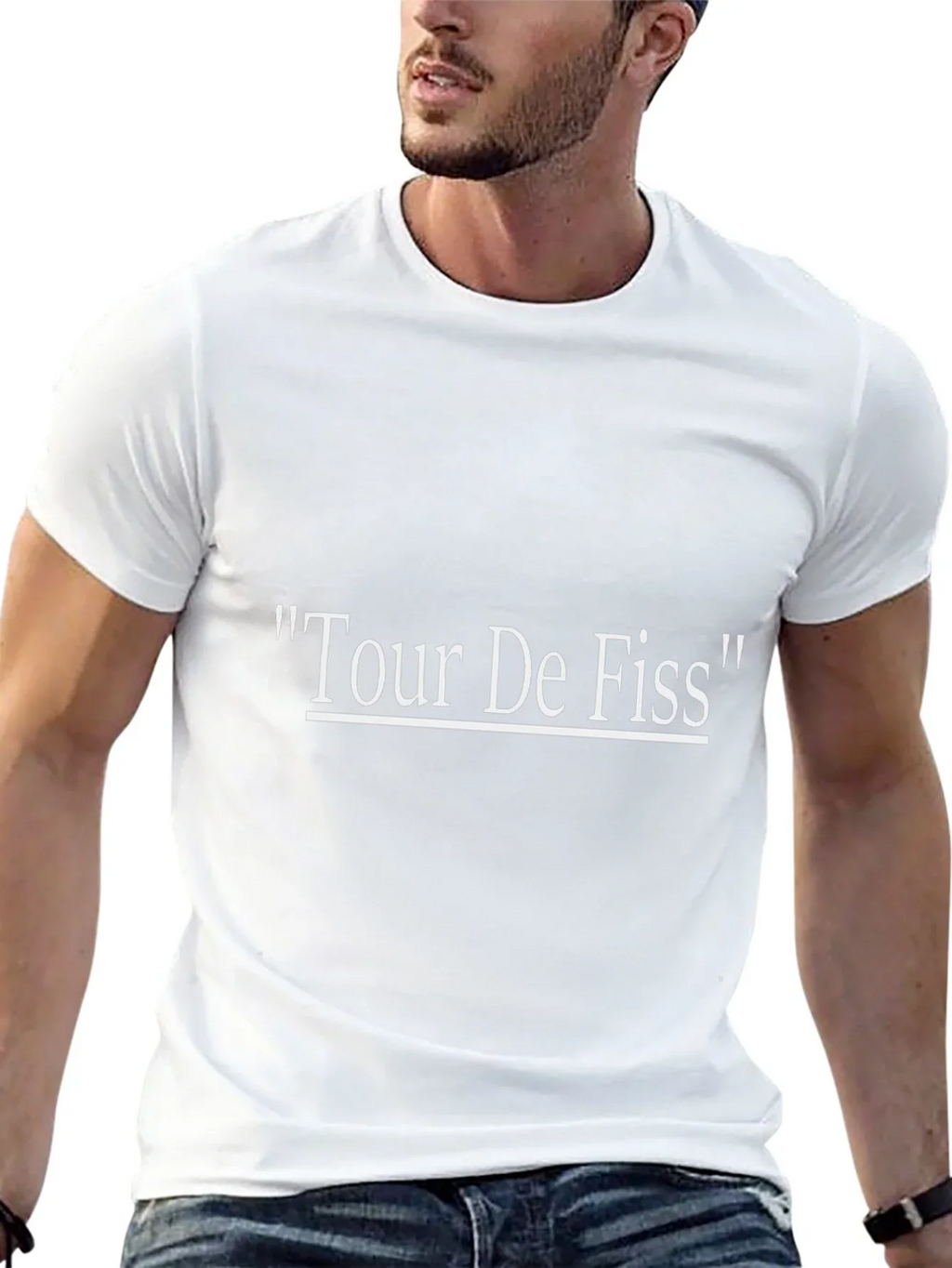 Tour De Fiss Black Graphic T-Shirt