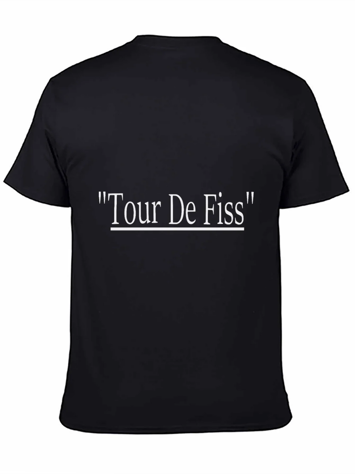 Tour De Fiss Black Graphic T-Shirt