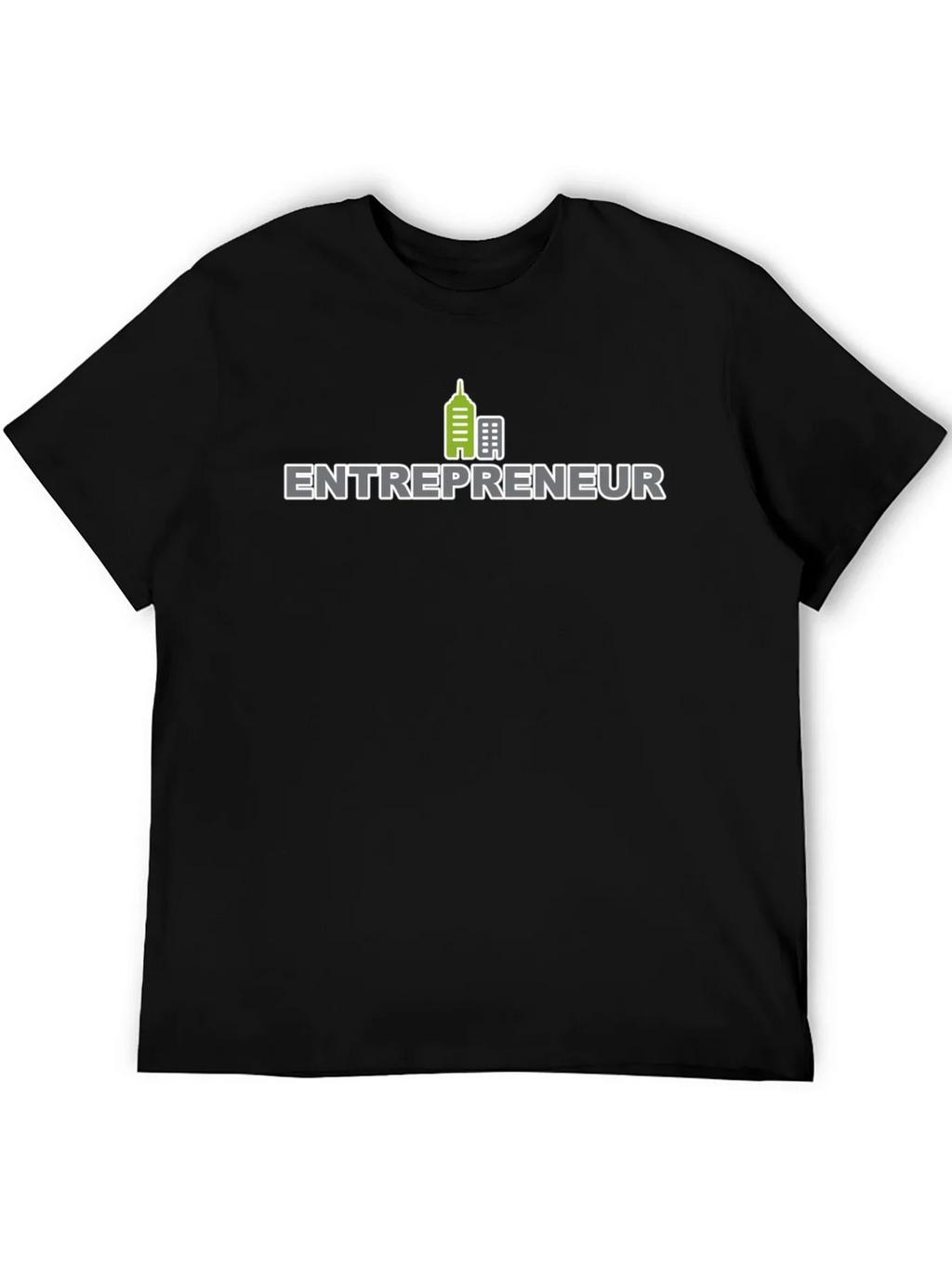 Entrepreneur Black T-Shirt - Building Success!