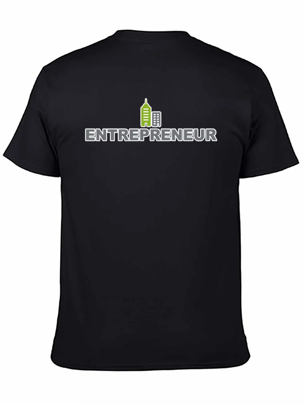 Entrepreneur Black T-Shirt - Building Success!