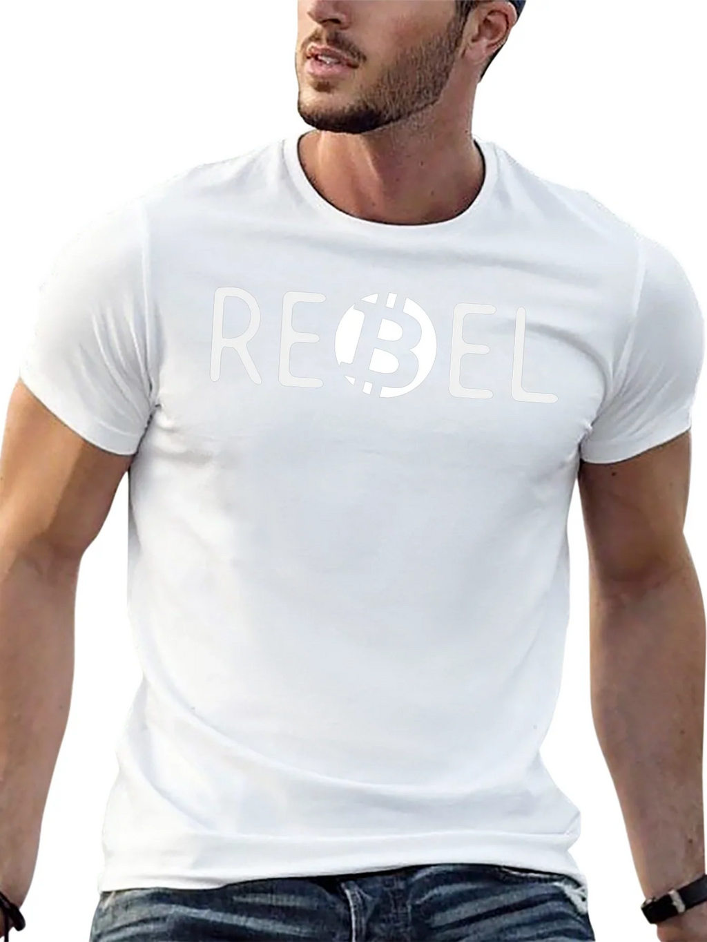 Bitcoin Rebel Black T-Shirt