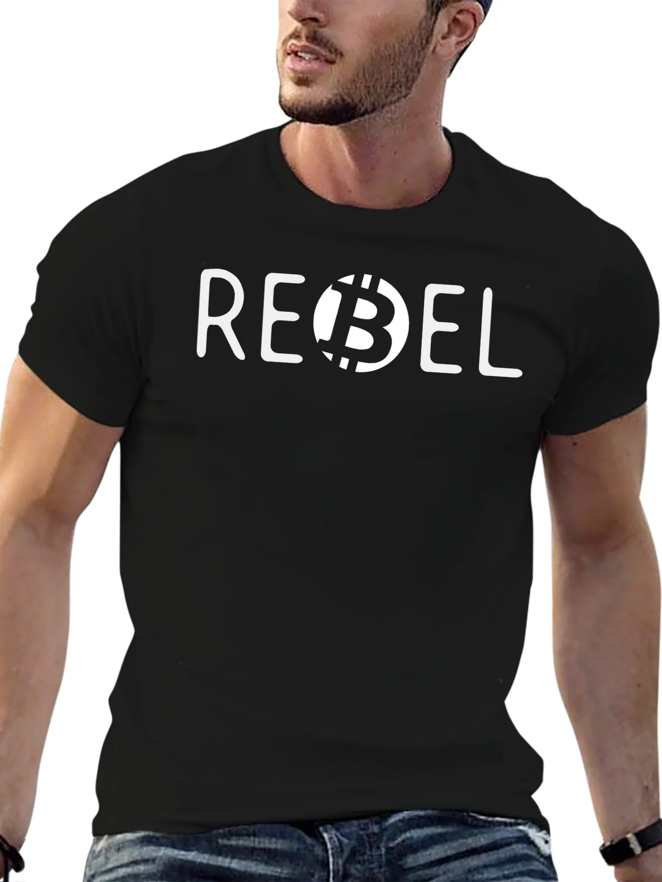 Bitcoin Rebel Black T-Shirt
