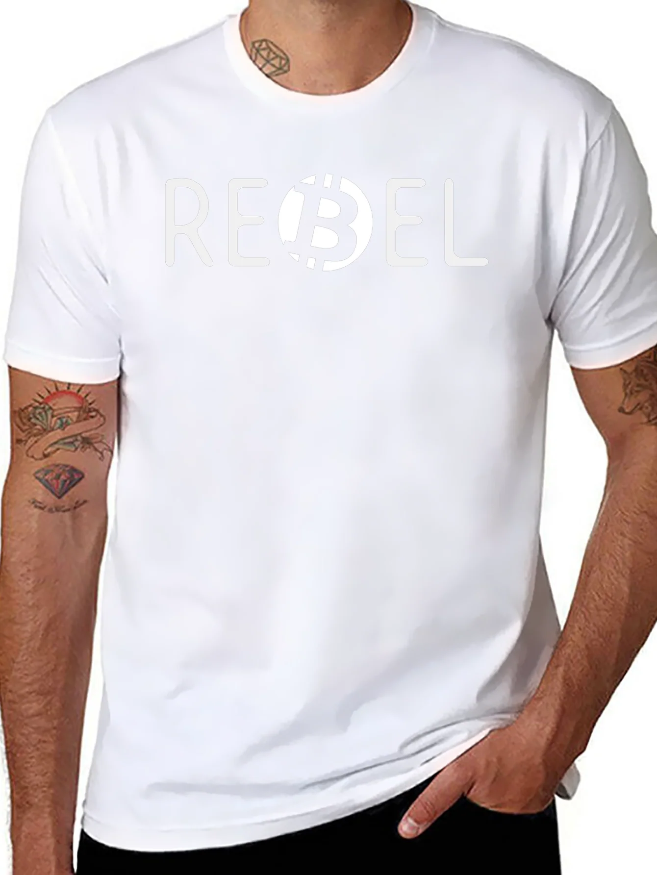 Bitcoin Rebel Black T-Shirt