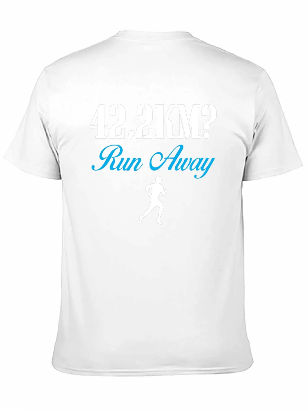 42.2KM Run Away Funny Marathon Runner T-Shirt