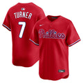 Trea Turner Philadelphia Phillies Alternate Limited Jersey - Red