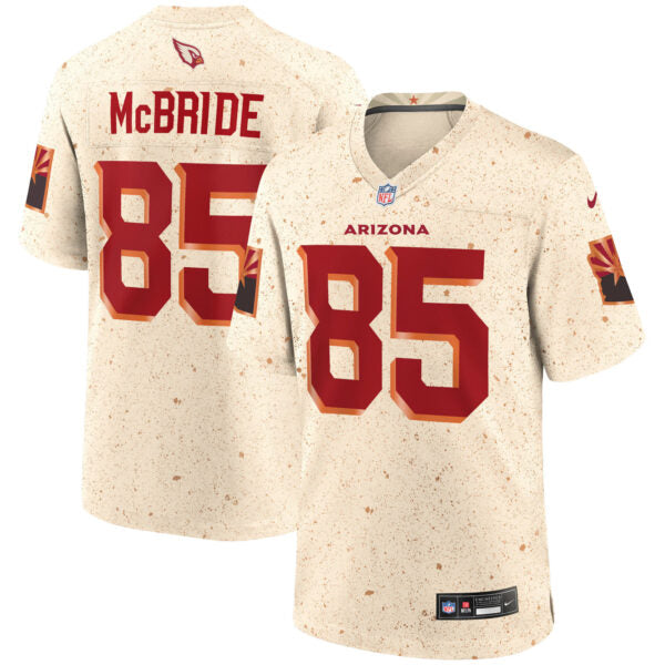 Trey McBride Arizona Cardinals 2025 Rivalries Collection Jersey - Natural