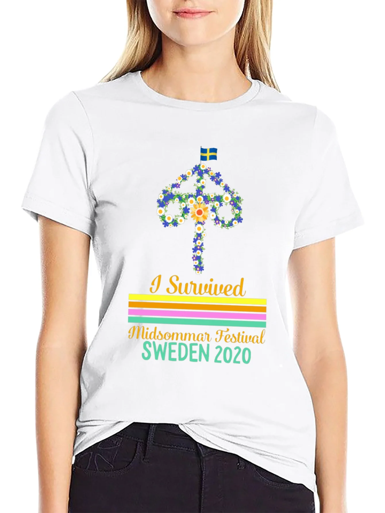 I Survived Sweden Midsommar Festival 2020 T-Shirt