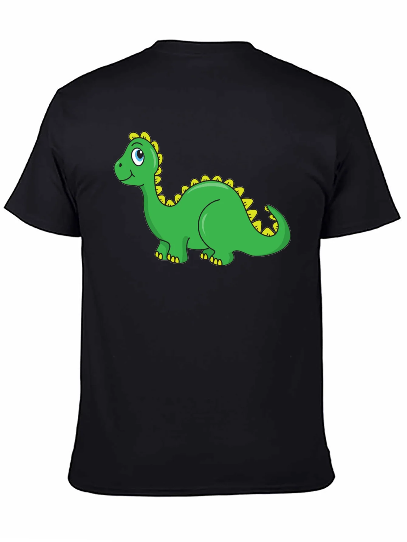 Dino Graphic Tee - Black Casual Shirt